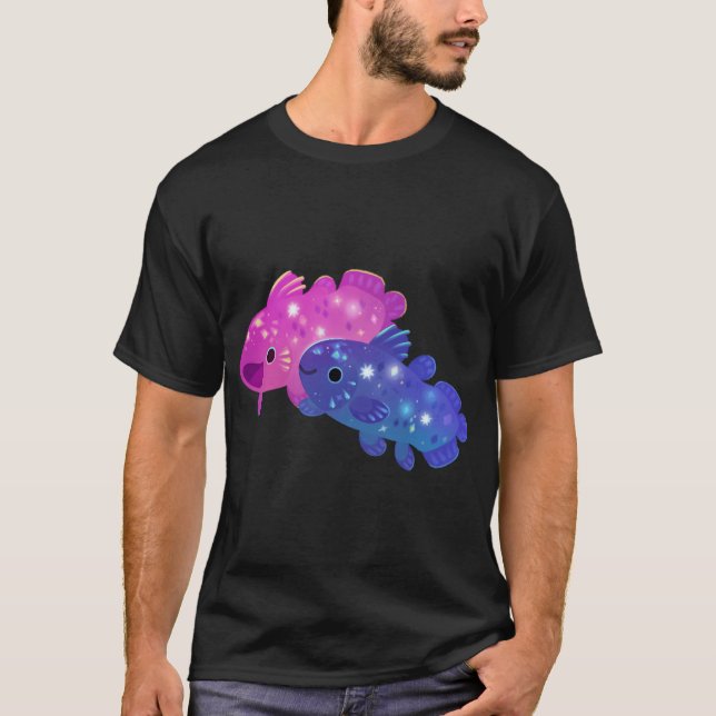 Quastenflosser T-Shirt (Vorderseite)