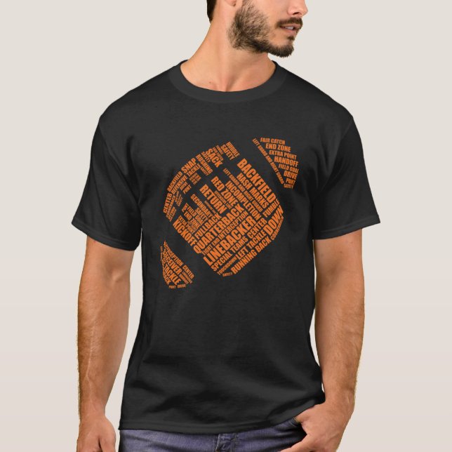 Quaterback Sneak AMERICAN FOOTBALL T-Shirt (Vorderseite)