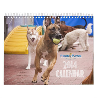 Quatre calendrier des pattes 2014
