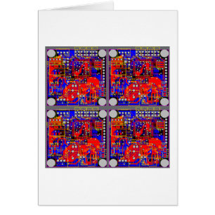Quatre cartes électronique (PCB)