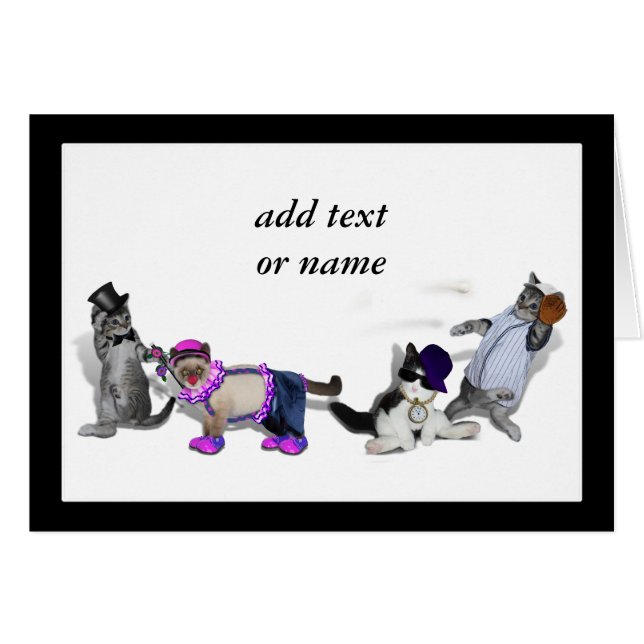 Quatre Chatons En Jeu (Devant horizontal)