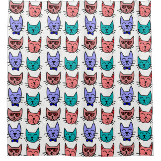Quatre Chats Cool Douche Rideau