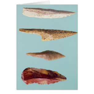 Quatre outils de silex