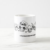 Quatre petits gâteaux de la tasse d'apocalypse