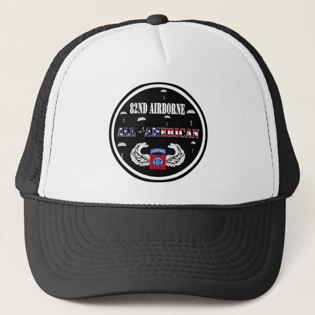 quatre-vingt-deuxième Casquette aéroporté (Devant)