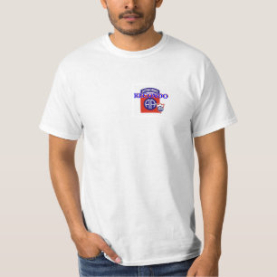 quatre-vingt-deuxième T-shirt aéroporté de blanc