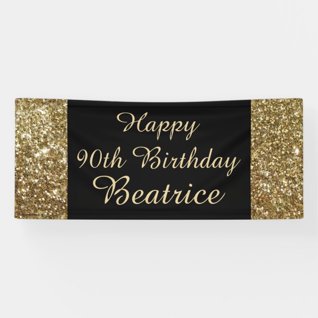 Quatre-vingt-dixième bannière de fête (Horizontal)