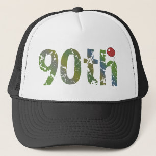 quatre-vingt-dixième Casquette d'anniversaire