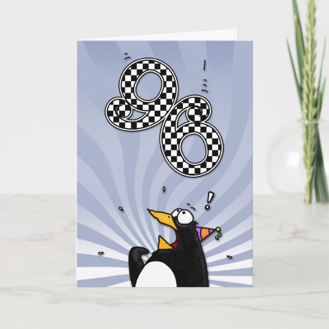 quatre-vingt-seizième anniversaire - carte de (Devant)