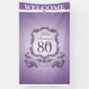 Quatre-vingtième bannière de célébration