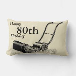 Quatre-vingtième coussin d'anniversaire de coutume