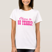 quatre-vingtième T-shirts de fête d'anniversaire