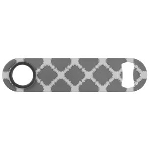 Quatrefoil dans les tons gris