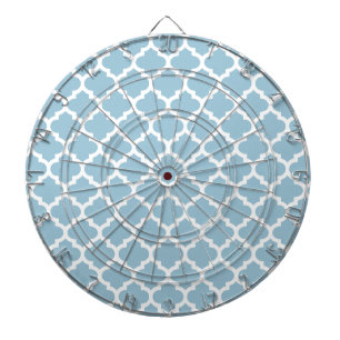 Quatrefoil Gitter-Gitter-Muster irgendeine Farbe Dartscheibe