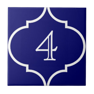 quatrefoil marokkanische Zahlfliese Fliese