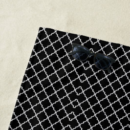 Quatrefoil Muster-Badetuch Strandtuch