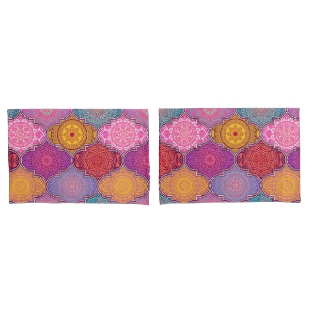 Quatrefolie Kissenbezug (Vorderseite-Set)