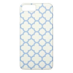 Quatrefolien iPhone & Plus Fall in Blassblau Case-Mate iPhone Hülle