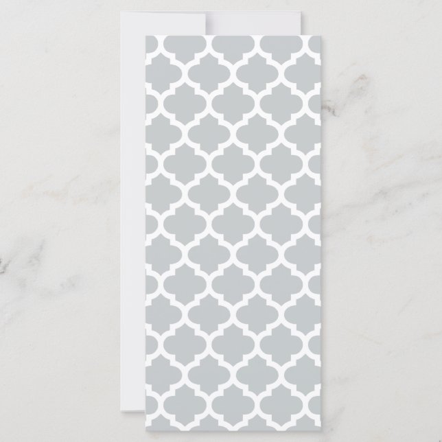 Quatrefoliengitter Trellis-Muster jeder Farbe (Vorderseite)