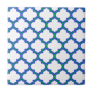 Quatrefolienmuster Fliese
