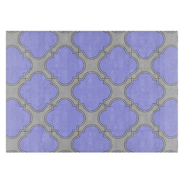 Quatrefolienzwinkle und Grau Schneidebrett (Vorderseite)