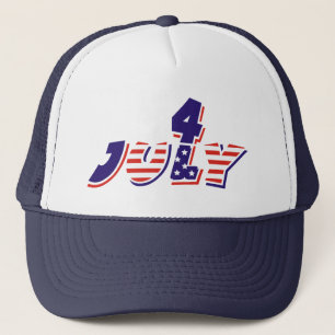 Quatrième 4 juillet Casquette