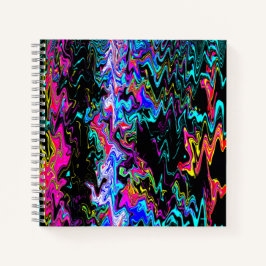Quatsch psychedelische Momente...... Notizbuch