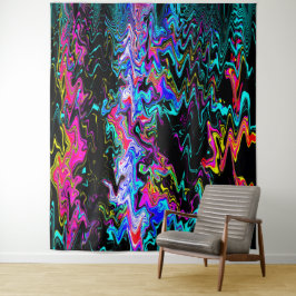 Quatsch psychedelische Momente...... Wandteppich