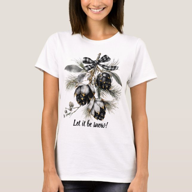 Que Ce Soit Un T-Shirt De Vacances Pinecone De Nei (Devant)