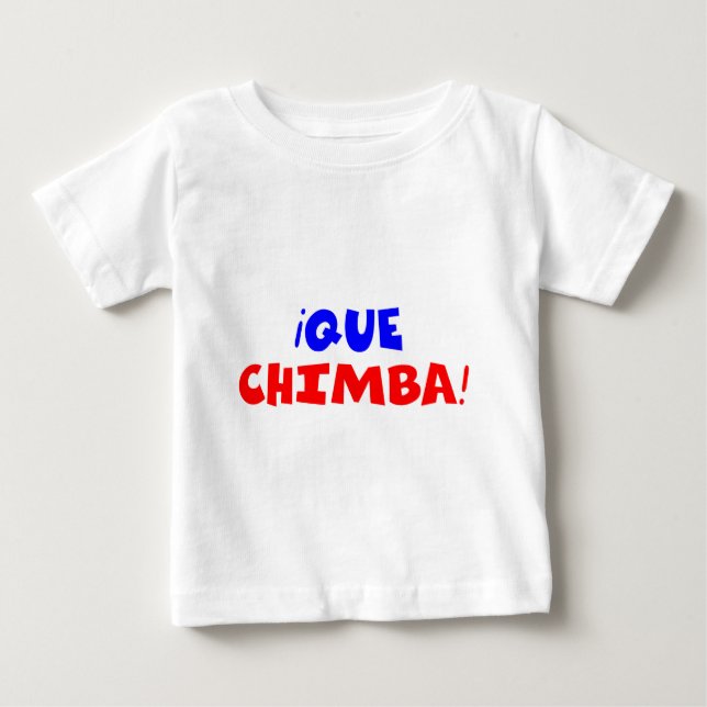 QUE CHIMBA BABY T-SHIRT (Vorderseite)