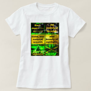 Que définit ou signifie Jamaica Colours ? T-shirts