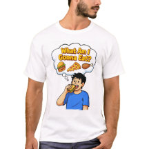 "Que dois-je manger ? – T-shirt drôle pour amateur
