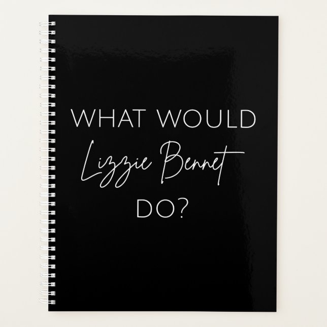 Que ferait Lizzie Bennet ? (Devant)