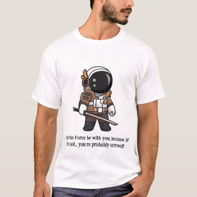 Que La Force Soit Avec Vous - T-Shirt (Devant)