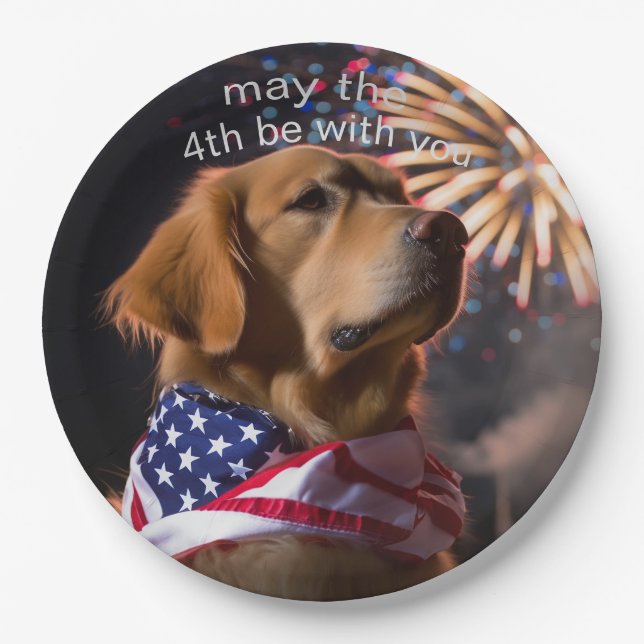 que le 4e soit avec vous assiettes (Devant)