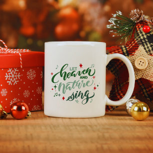 Que le ciel et la nature chantent la Mug de café d
