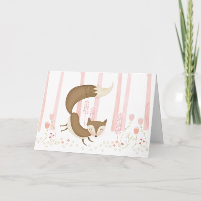 Que le Fox indique-t-il ? Carte de Saint-Valentin (Devant)