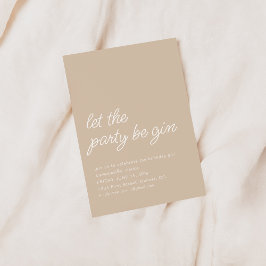 Que le parti soit gagnant Invitation d'anniversair