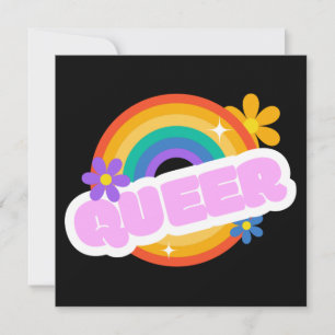 Que. LGBT+Stolz. Poster