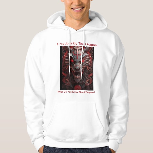 Que Savez-Vous Sur Les Dragons ? Sweat à capuche (Devant)