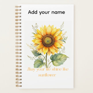 Que votre vie brille comme un tournesol