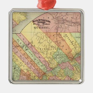 Quebec 2 ornament aus metall