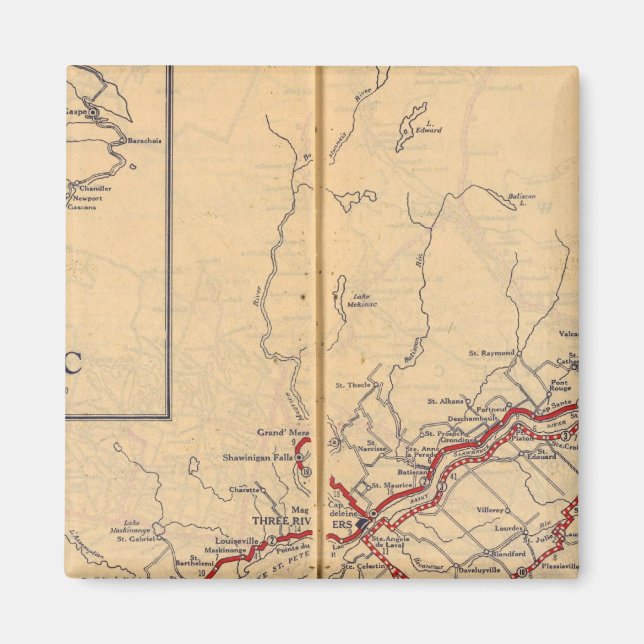 Quebec 4 magnet (Vorne)