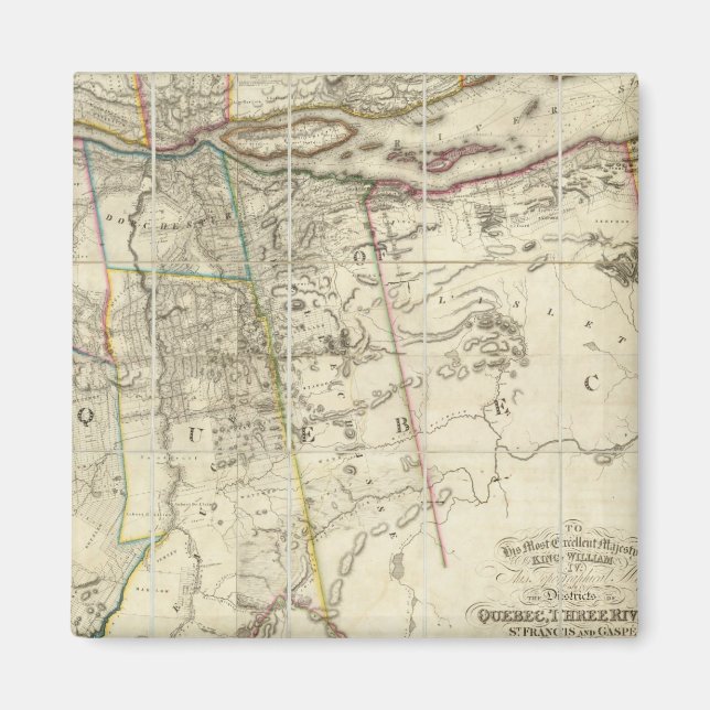 Quebec, Canafa Magnet (Vorne)