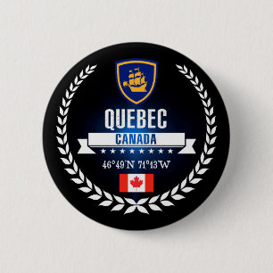 Quebec City Button