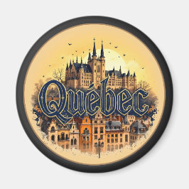 Quebec City Canada Magnet