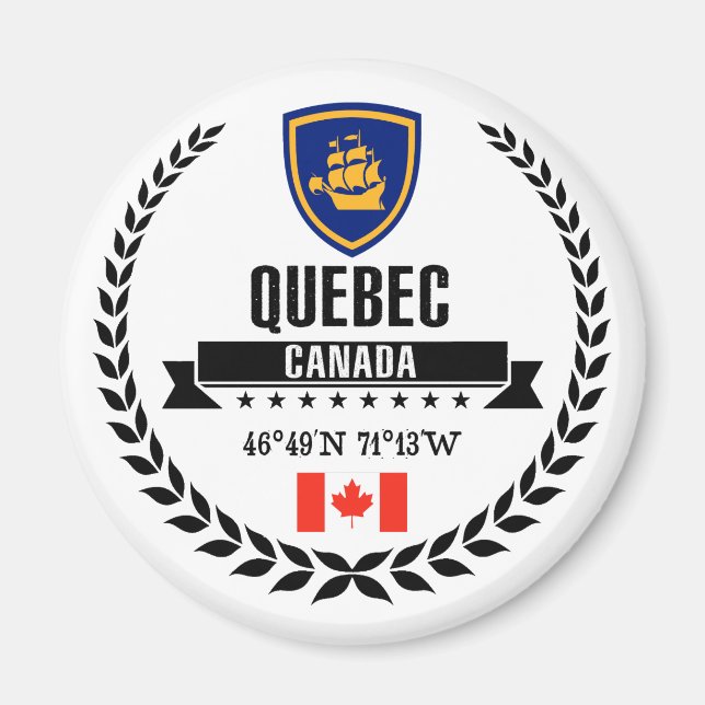Quebec City Magnet (Vorne)