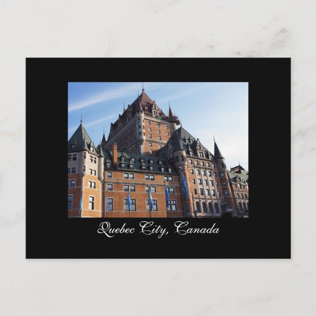 Quebec City Postcard Postkarte (Vorderseite)