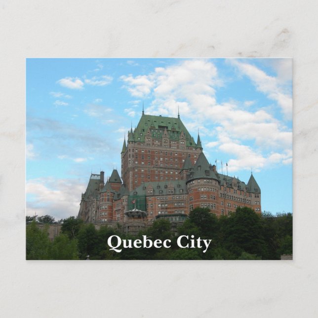 Quebec City Postkarte (Vorderseite)
