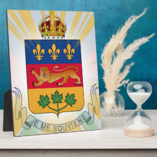 Quebec Coat of Arms Fotoplatte